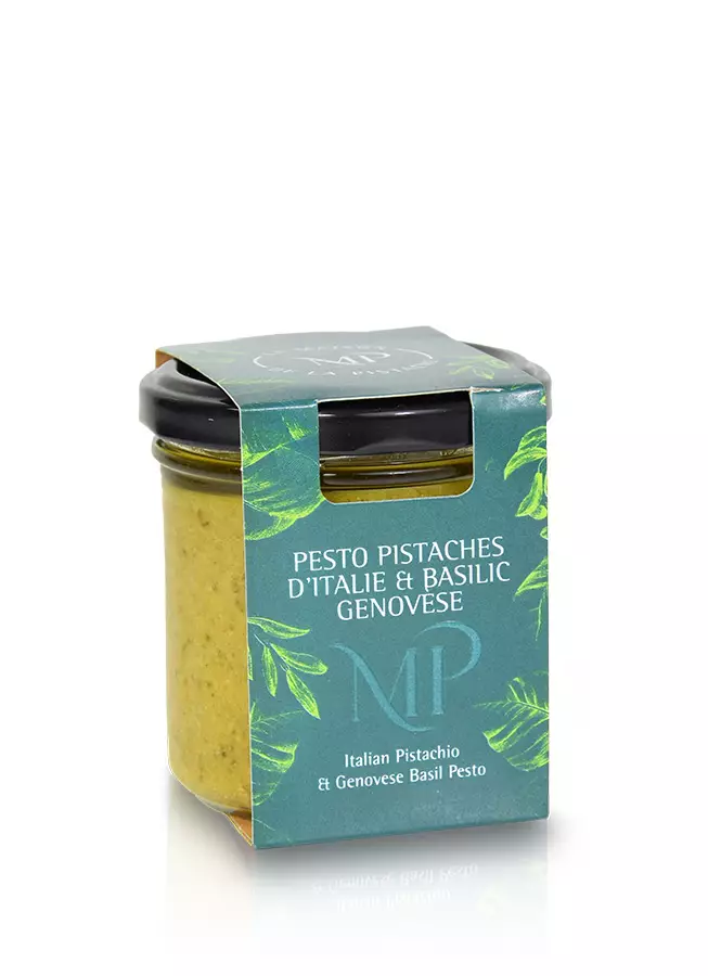 pesto de pistache et basilic
