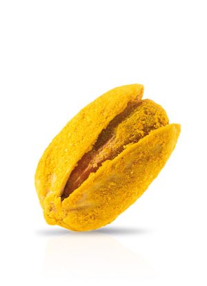 Pistache apéritive gingembre curcuma